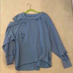 Aerie Distressed Sweatshirt